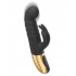 Dorcel G-Stormer Thrusting G-Spot Rabbit Vibrator Black Gold - Rabbit Vibrators