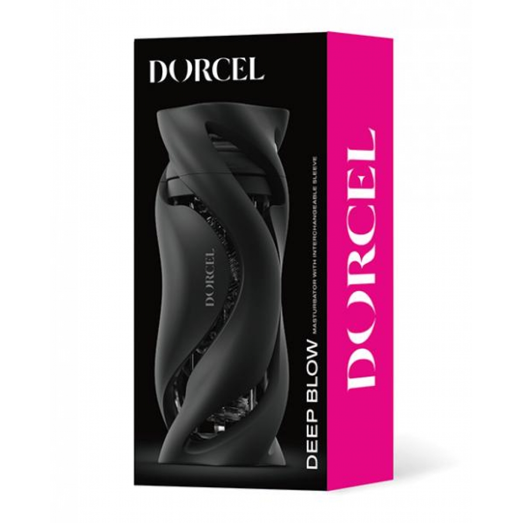 Dorcel Deep Blow Masturbator - Black - Masturbation Sleeves