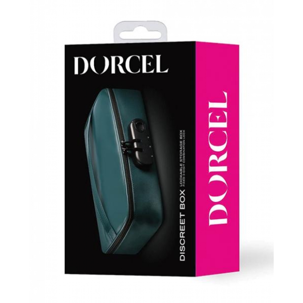 Dorcel Lockable Discreet Box - Luxury Green - Storage