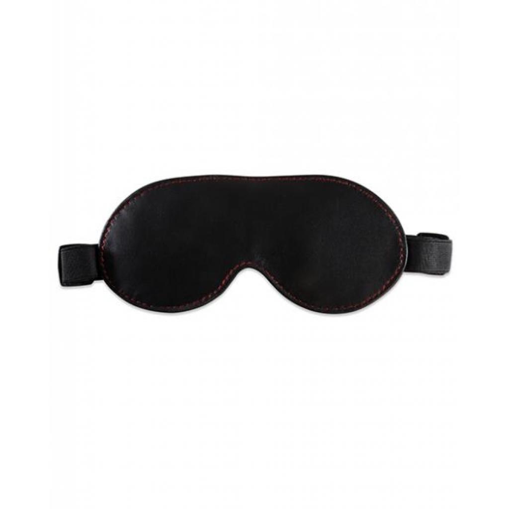 Sultra Lambskin Blindfold Black O/S - Blindfolds