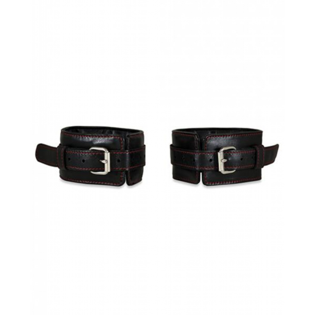 Sultra Lambskin Ankle Cuffs Black - Ankle Cuffs