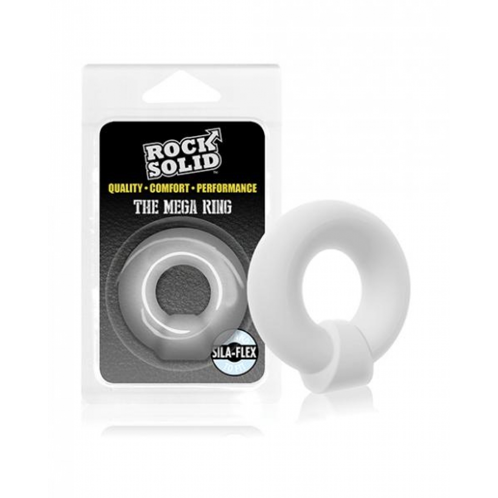 Rock Solid Mega Ring - Translucent - Classic Penis Rings