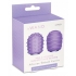 Le Wand Petite Silicone Texture Covers Violet Pack Of 2 - Body Massagers