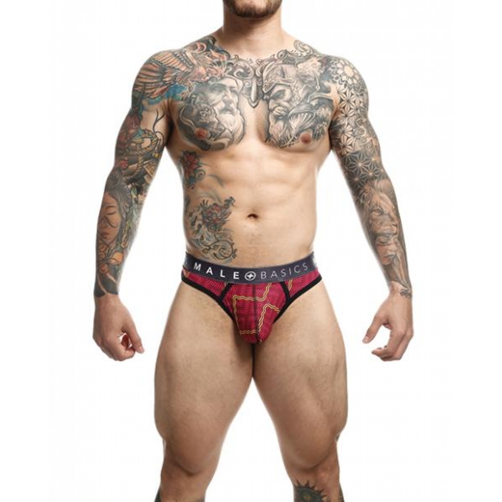 Male Basics Sexy Pouch Thong Tweed Lg - Mens Underwear