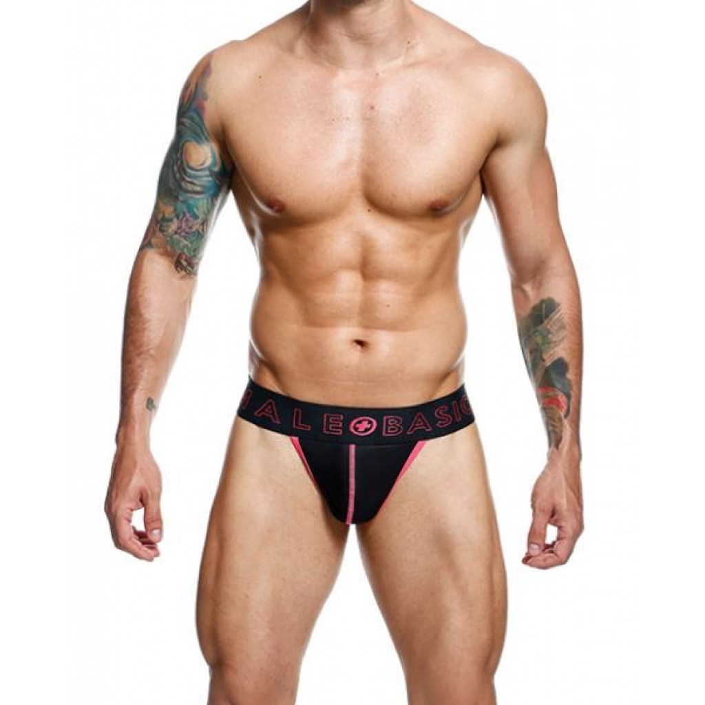 MaleBasics Neon Thong - Coral Medium