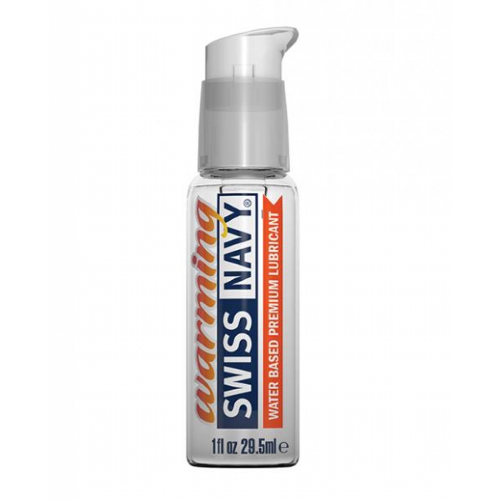 Swiss Navy Warming Water Based Lubricant - 1 Oz - Lubricants