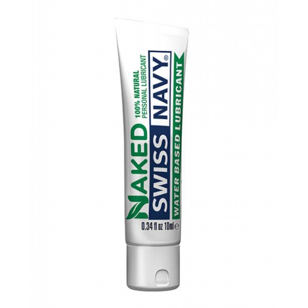 Swiss Navy Naked All Natural Lubricant - 10 Ml - Lubricants