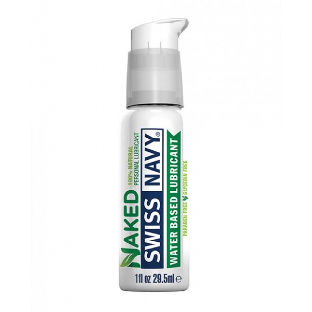 Swiss Navy Naked All Natural Lubricant - 1oz - Lubricants