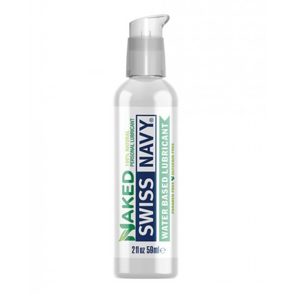 Swiss Navy Naked All Natural Lubricant - 2 Oz - Lubricants