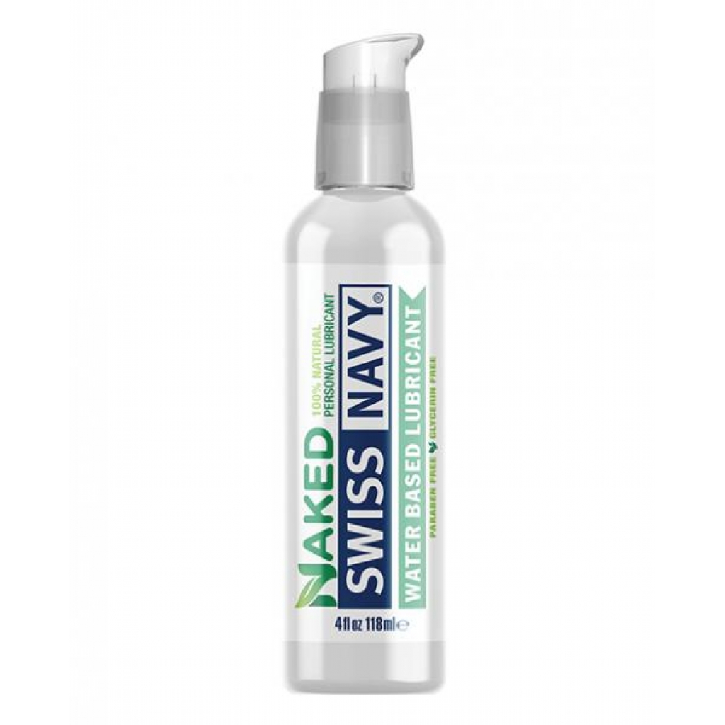 Swiss Navy Naked All-Natural Lubricant for Frictionless Pleasure