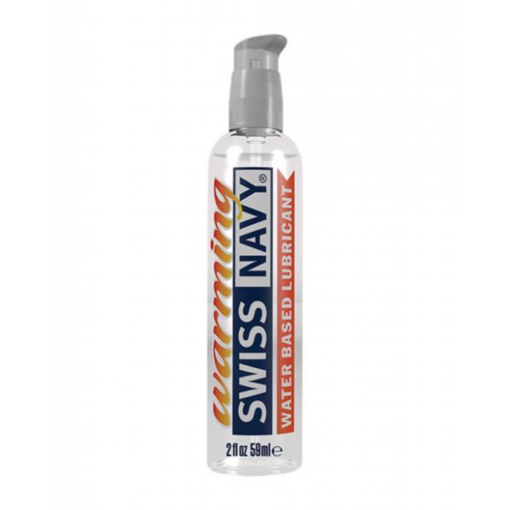 Swiss Navy Warming Water Based Lubricant - 2 Oz - Lubricants