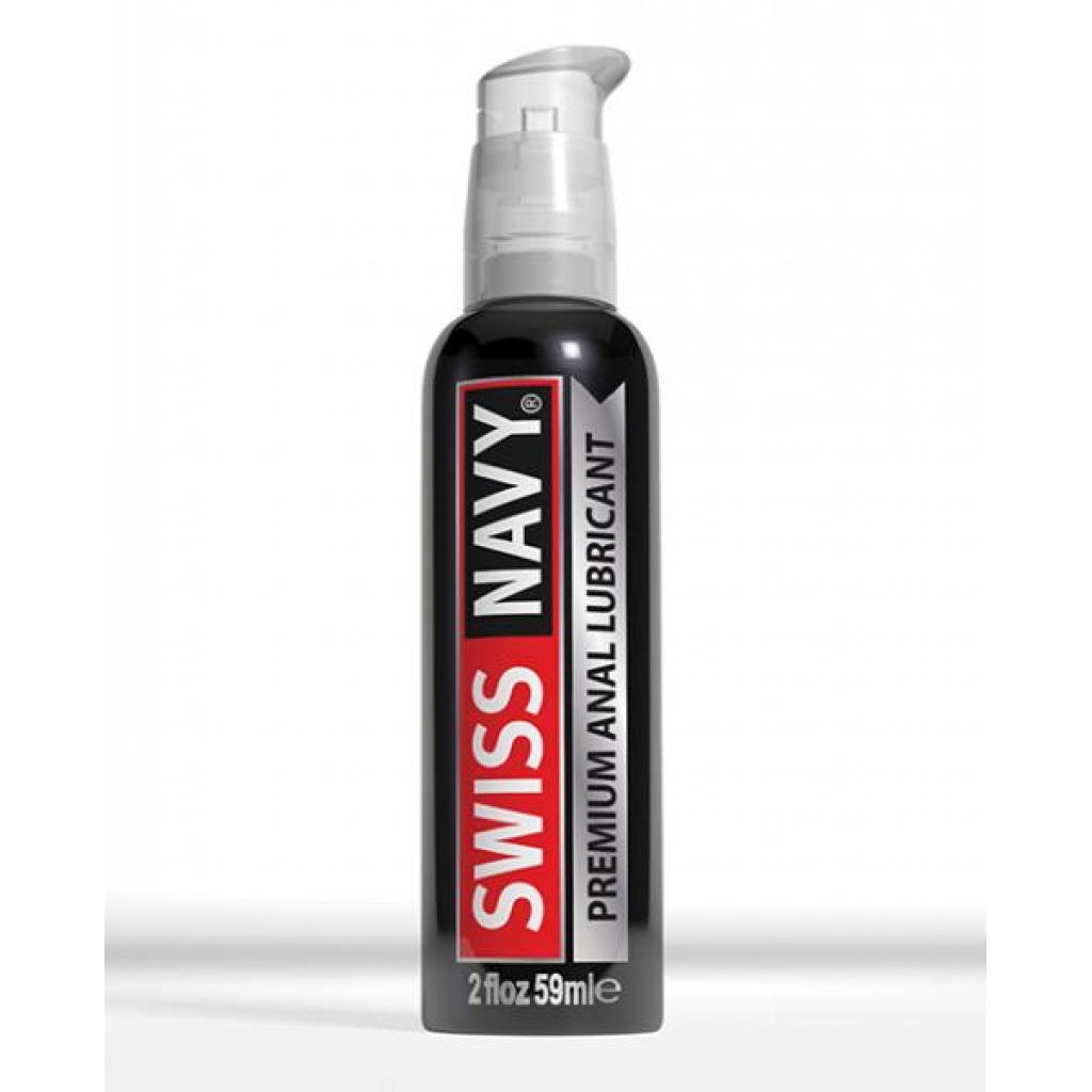 Swiss Navy Silicone Based Anal Lubricant - 2 Oz