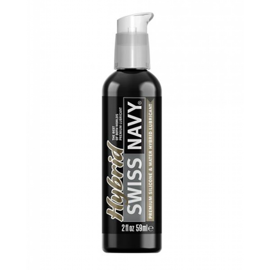 Swiss Navy Premium Hybrid Lubricant - 2 Oz Bottle - Lubricants