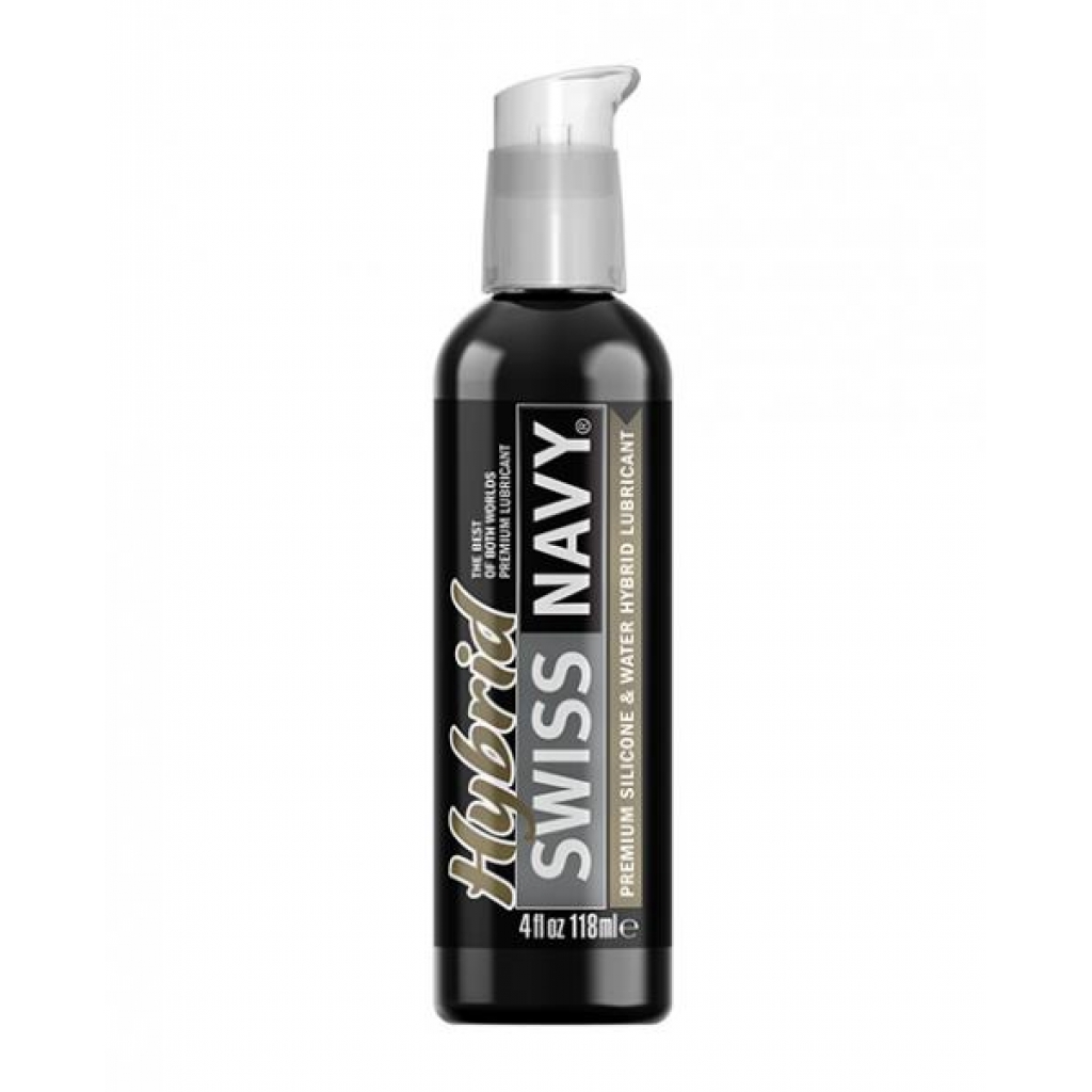 Swiss Navy Premium Hybrid Lubricant - 4 Oz Bottle - Lubricants