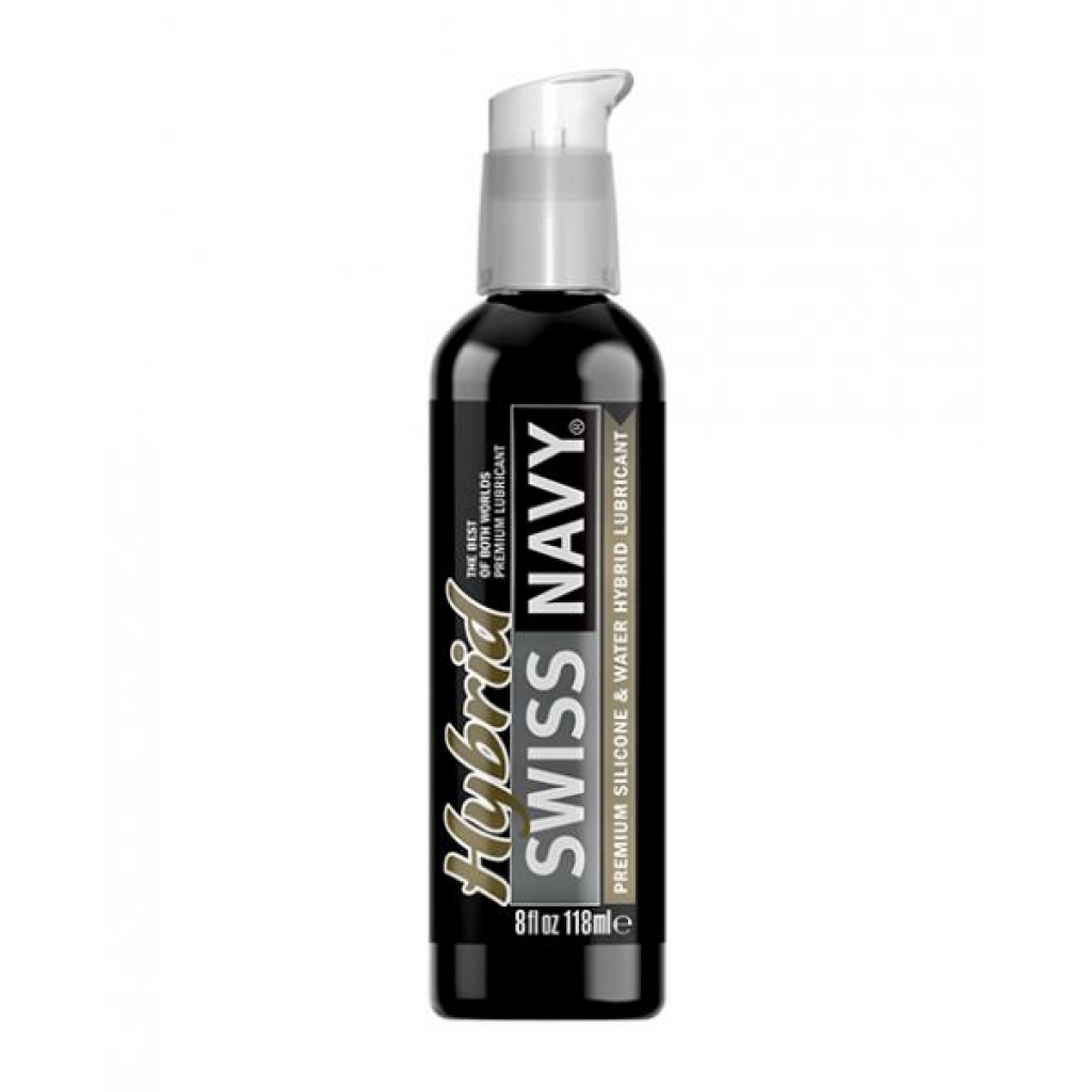 Swiss Navy Premium Hybrid Lubricant - 8 Oz Bottle - Lubricants