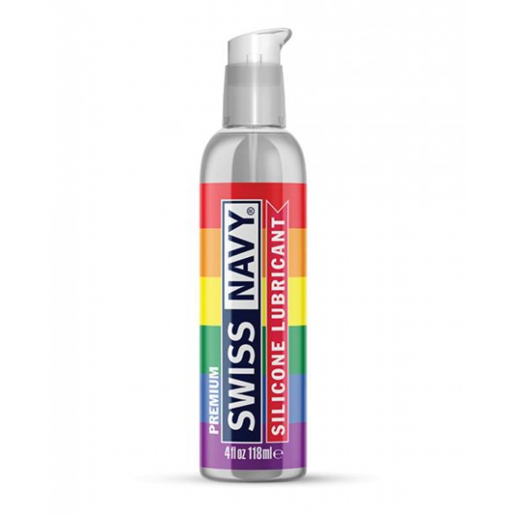 Pride Edition Silicone Lubricant - 4oz Pump - Lubricants