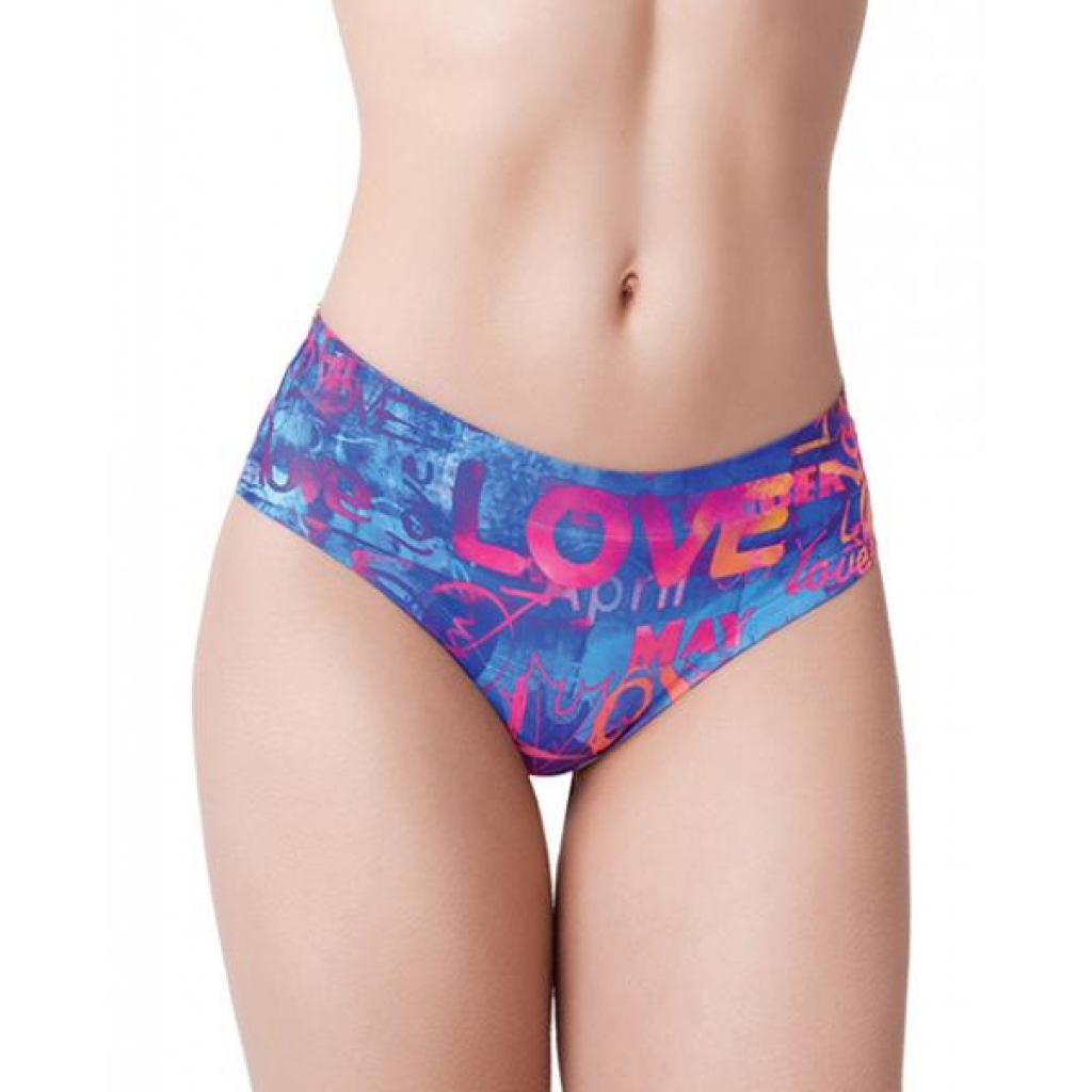 =mememe Love Graffiti Printed Slip Lg - Babydolls & Slips