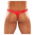 Satin Bong Thong Red L/XL - Mens Underwear