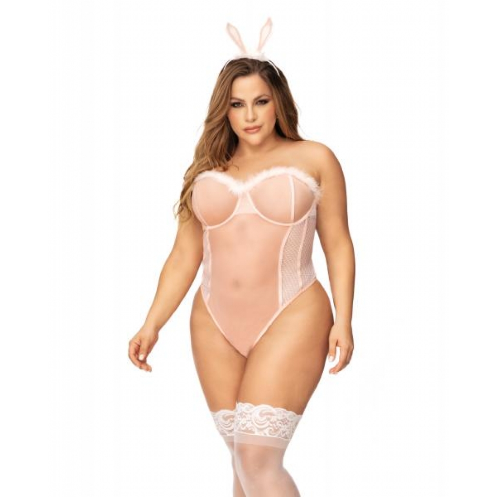 Sexy Bunny Costume - Underwire Bodysuit & Head Piece