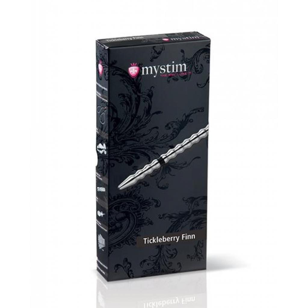 Mystim Tickleberry Finn Urethral Sound - Silver - Medical Play