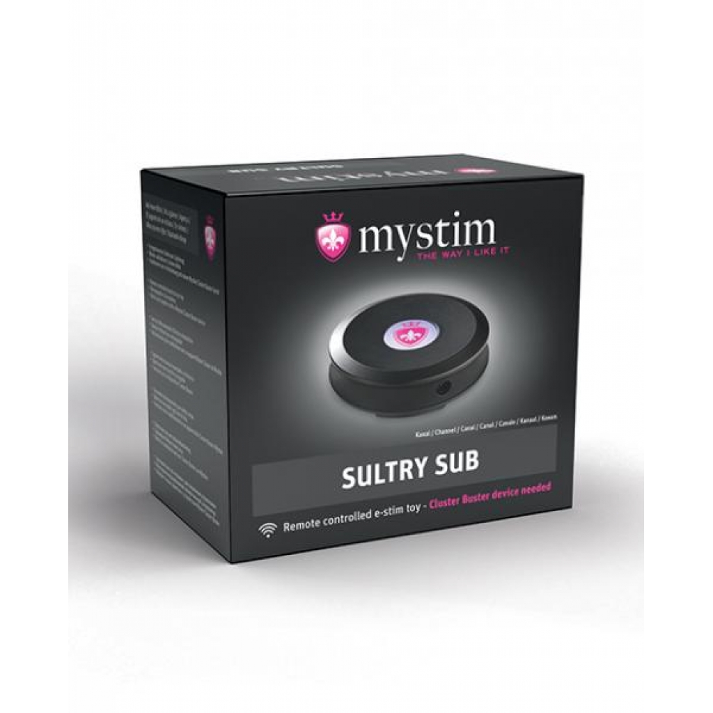 Mystim Sultry Subs Receiver Channel 3 - Black - Electrostimulation