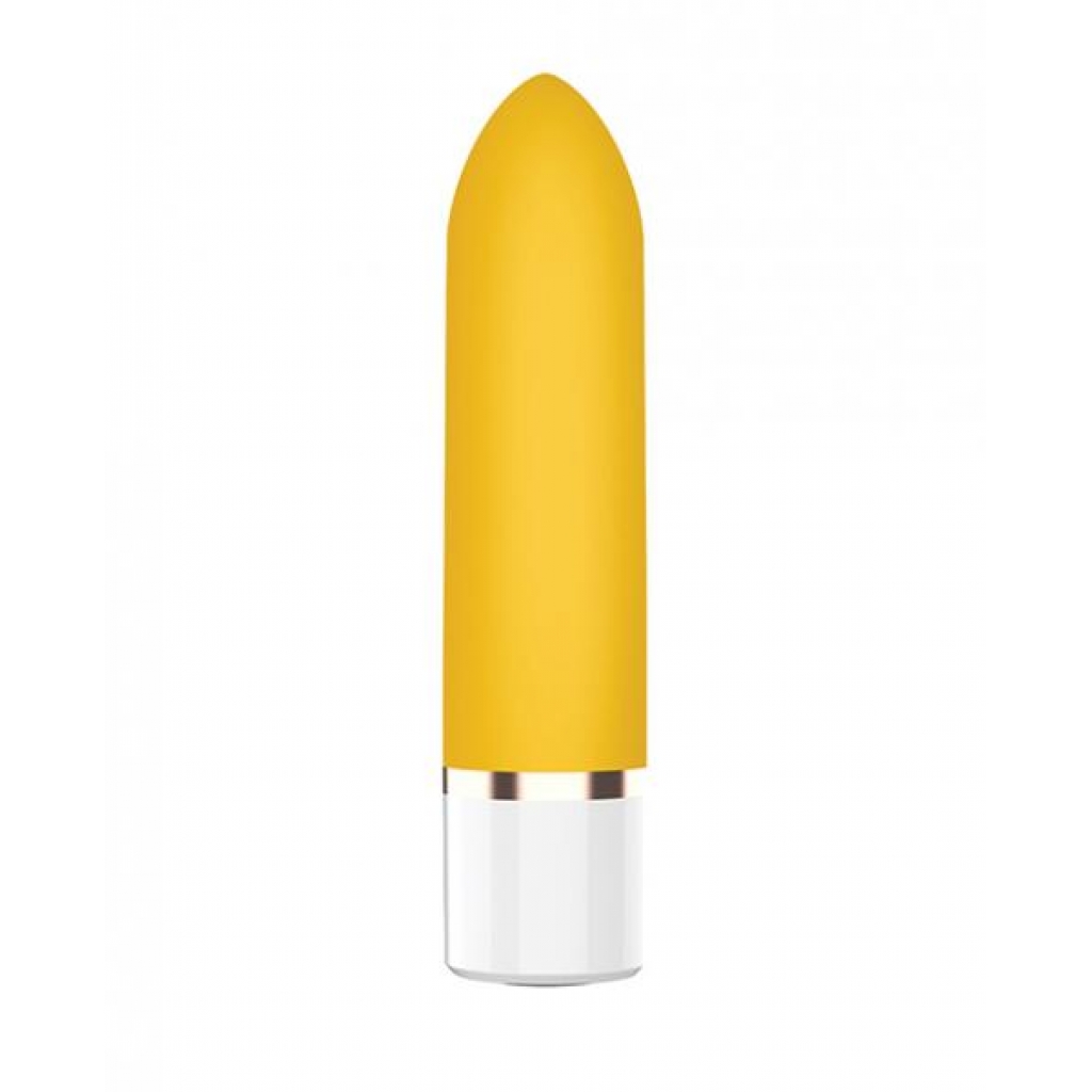 Nobu Mini Seik Tapered Bullet - Yellow - Bullet Vibrators