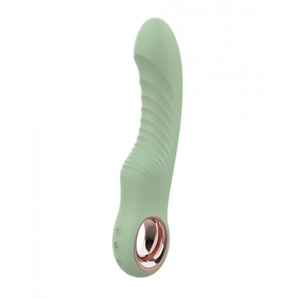 Nobu Gwen G-spot Vibrator W/removable Bullet - Green - G-Spot Vibrators