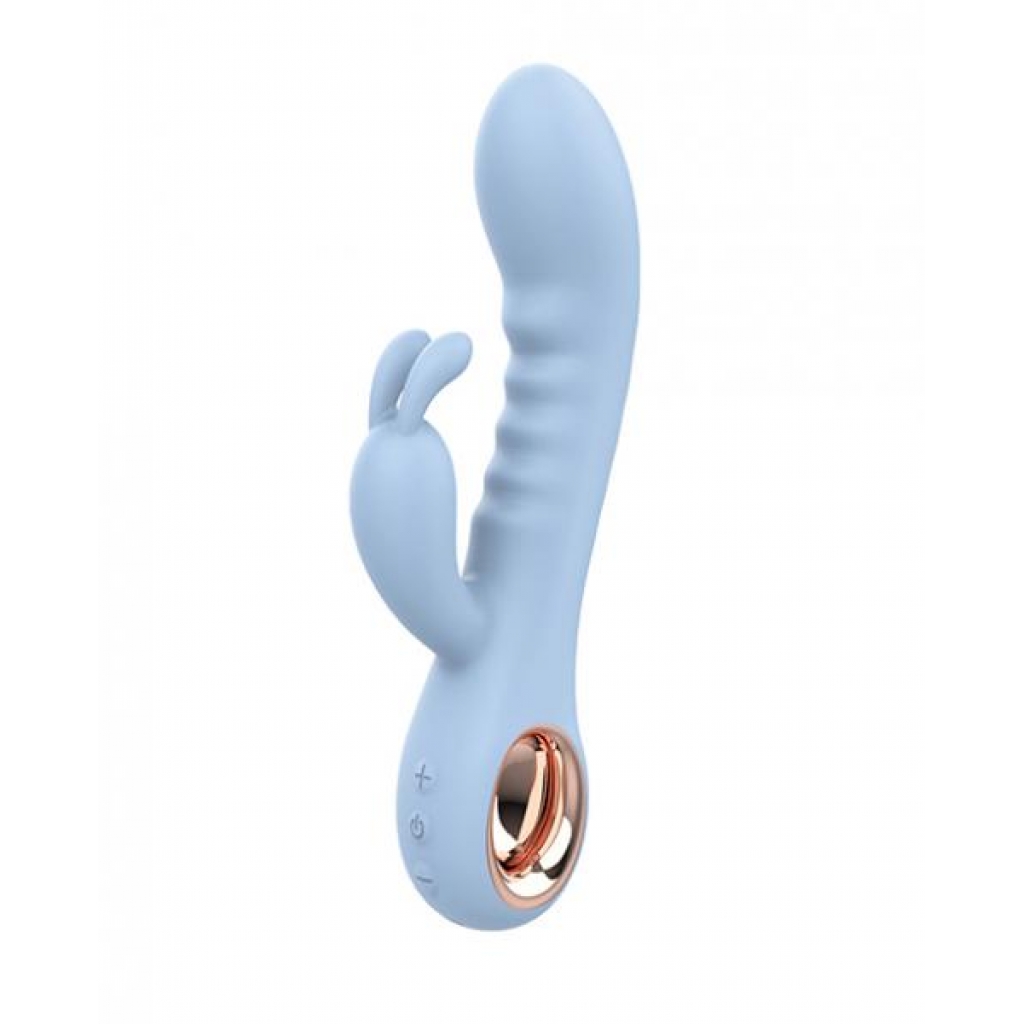 Nobu Rexa Dual Vibrator - Light Blue - Rabbit Vibrators