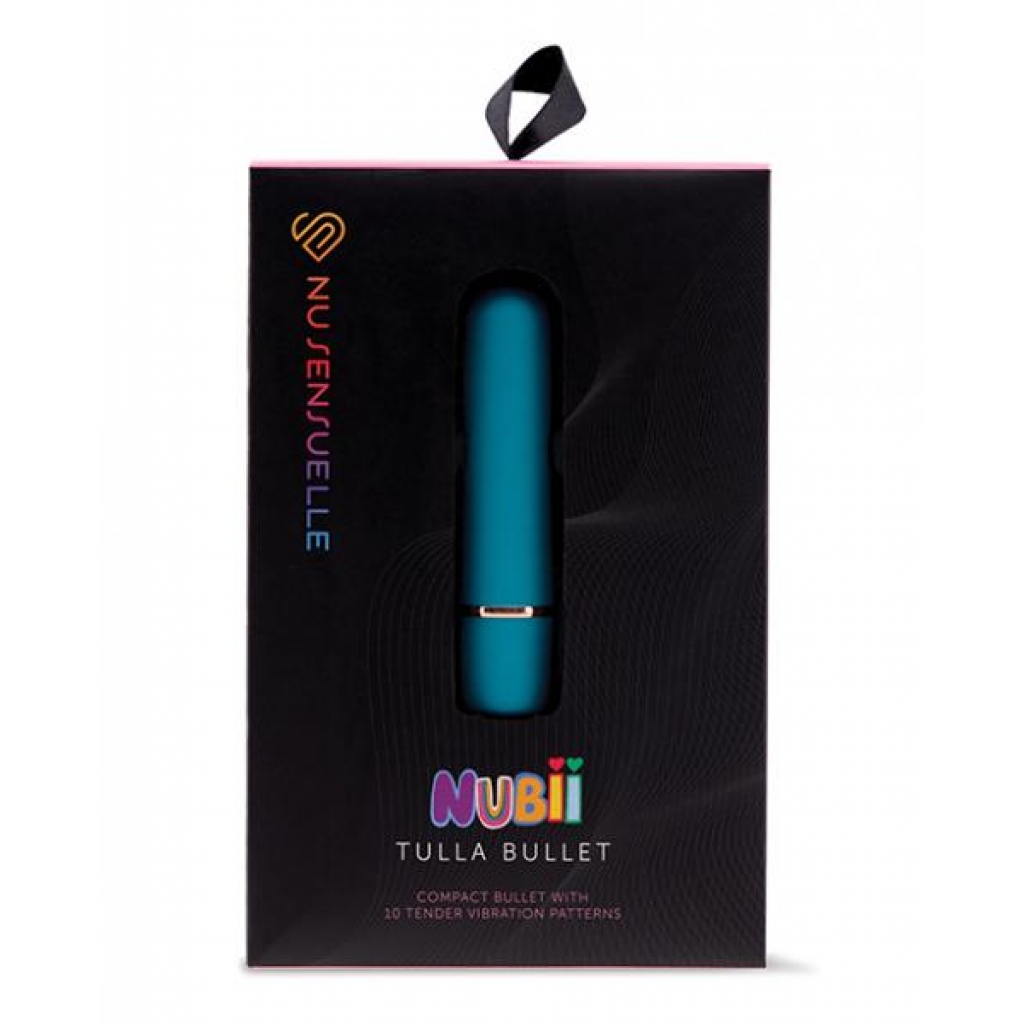 Nu Sensuelle Nubii Tulla 10 Speed Bullet - Blue - Bullet Vibrators