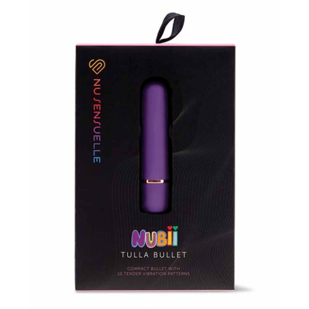 Nu Sensuelle Nubii Tulla 10 Speed  Bullet - Purple - Bullet Vibrators