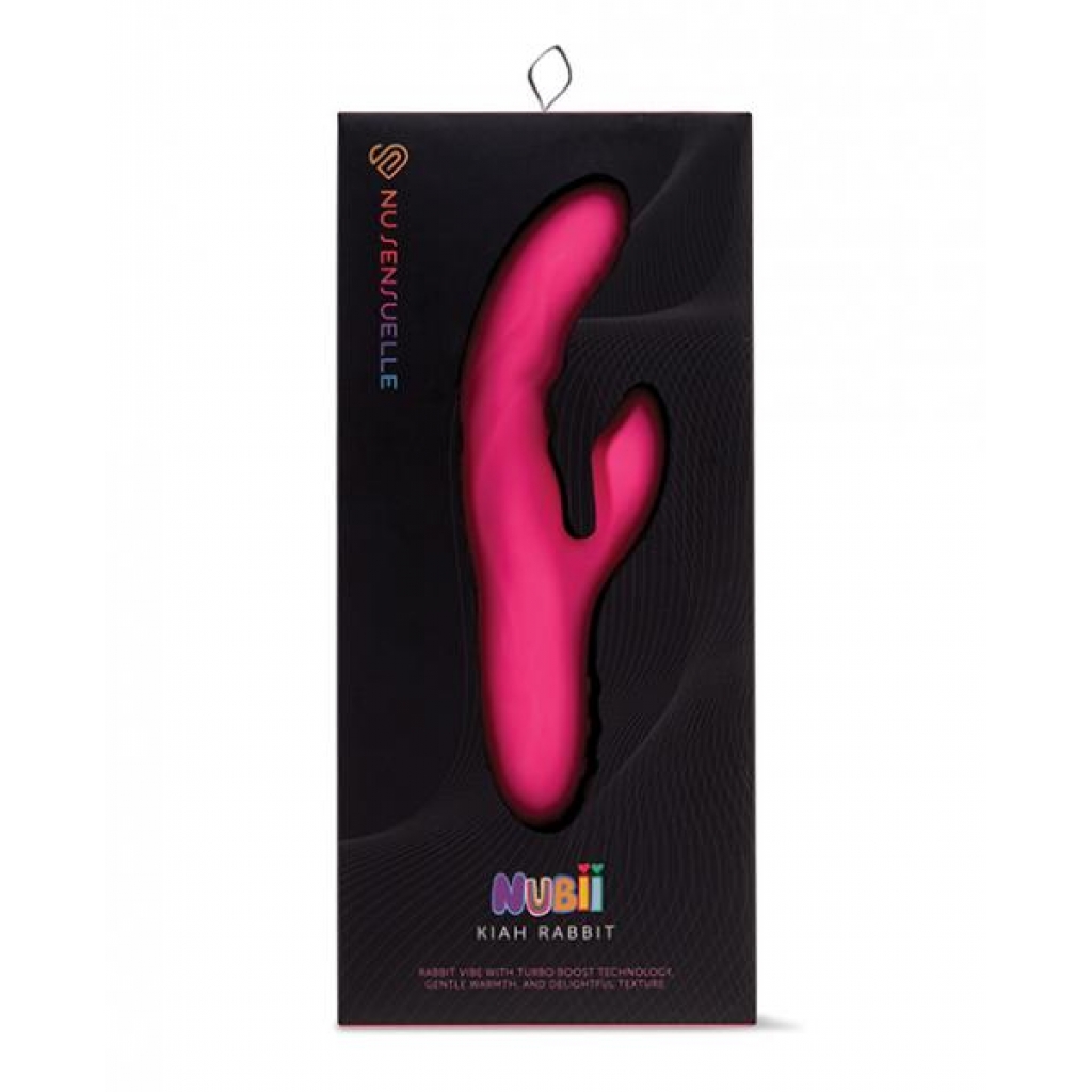 Nu Sensuelle Nubii Heating Rabbit - Pink - Rabbit Vibrators