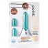 Sensuelle Point Plus Rechargeable Bullet Vibrator Blue - Bullet Vibrators