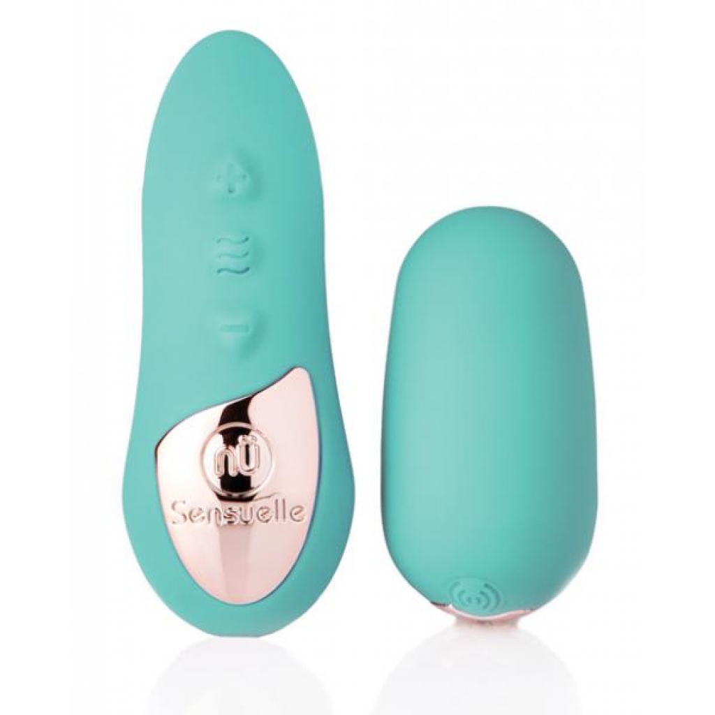 Sensuelle Remote Control Petite Egg Vibrator Blue - Bullet Vibrators