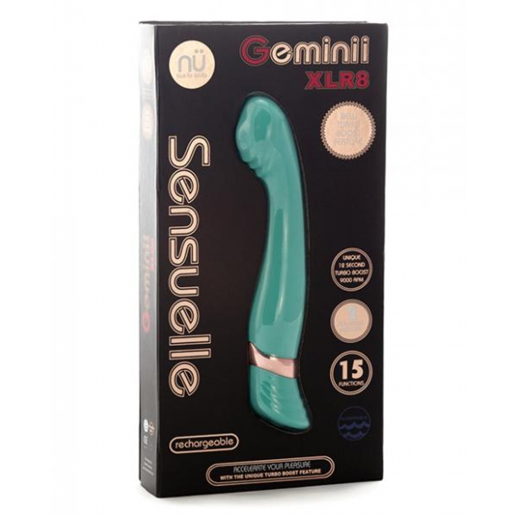 Sensuelle Geminii Xlr8 Turbo Boost G Spot - Electric Blue - G-Spot Vibrators