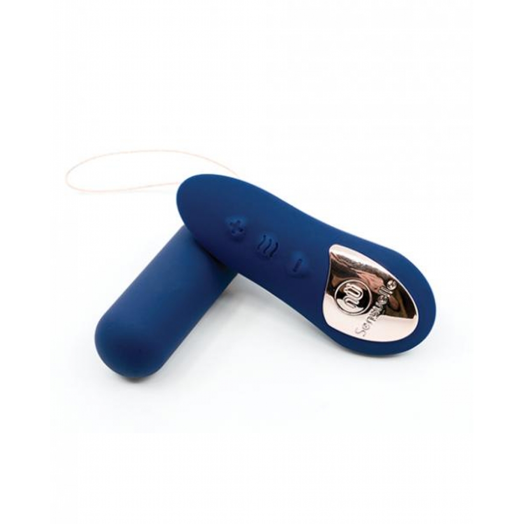 Sensuelle Remote Control Wireless Bullet Plus Blue - Bullet Vibrators