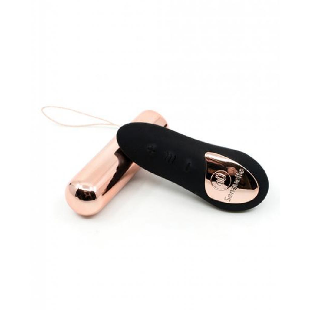 Sensuelle Remote Control Wireless Bullet Plus Rose Gold - Bullet Vibrators