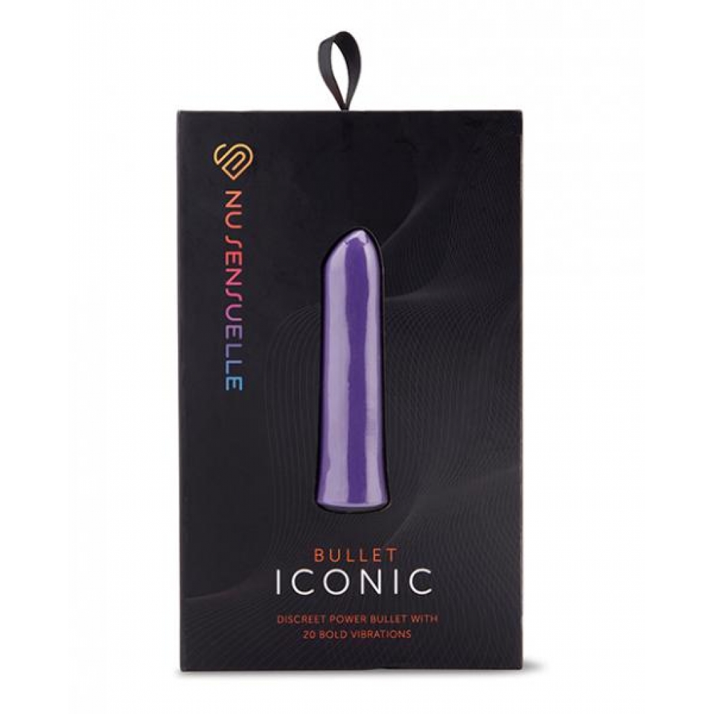 Nu Sensuelle Iconic Bullet - Deep Purple - Bullet Vibrators