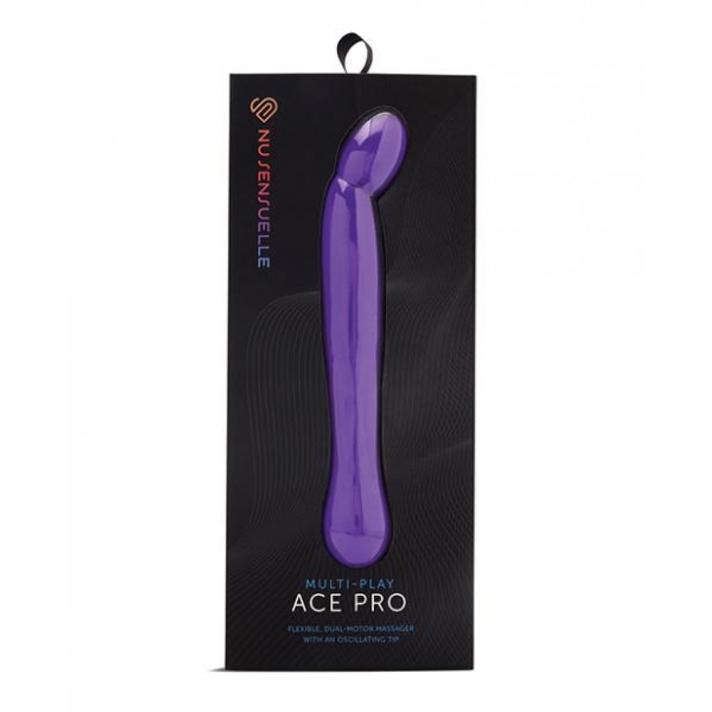 Nu Sensuelle Ace Pro Prostate & G Spot Vibe - Purple - G-Spot Vibrators