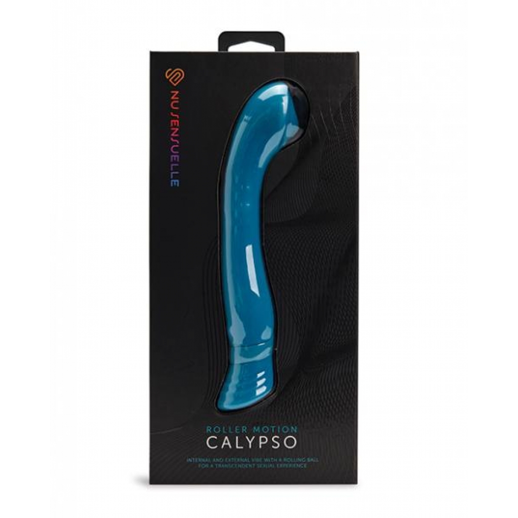 Nu Sensuelle Calypso Roller Motion G-spot - Deep Turquoise - G-Spot Vibrators Clit Stimulators