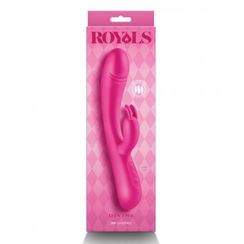 Royals Divine - Metallic Pink - Rabbit Vibrators