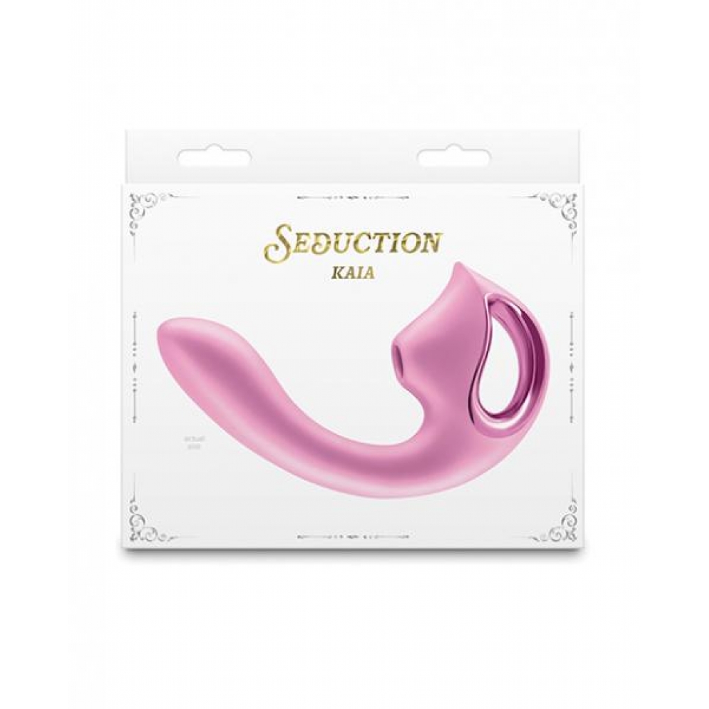 Seduction Kaia - Metallic Pink - G-Spot Vibrators Clit Stimulators