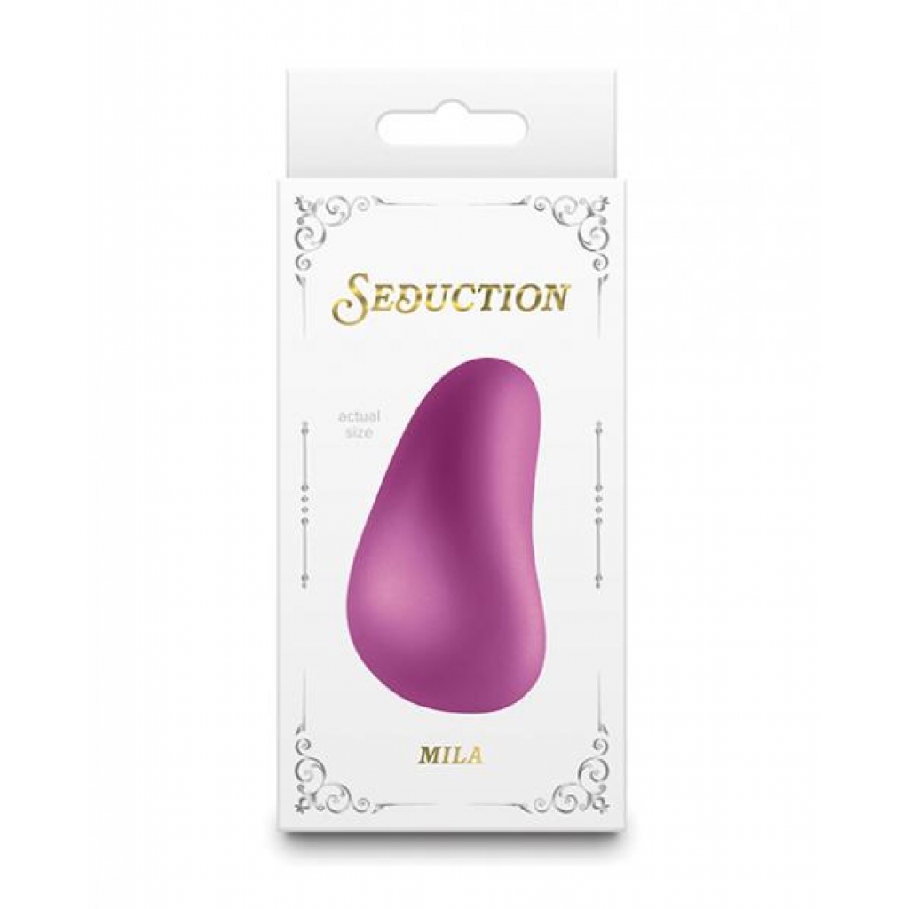 Seduction Mila Body Massager - Metallic Pink - Palm Size Massagers