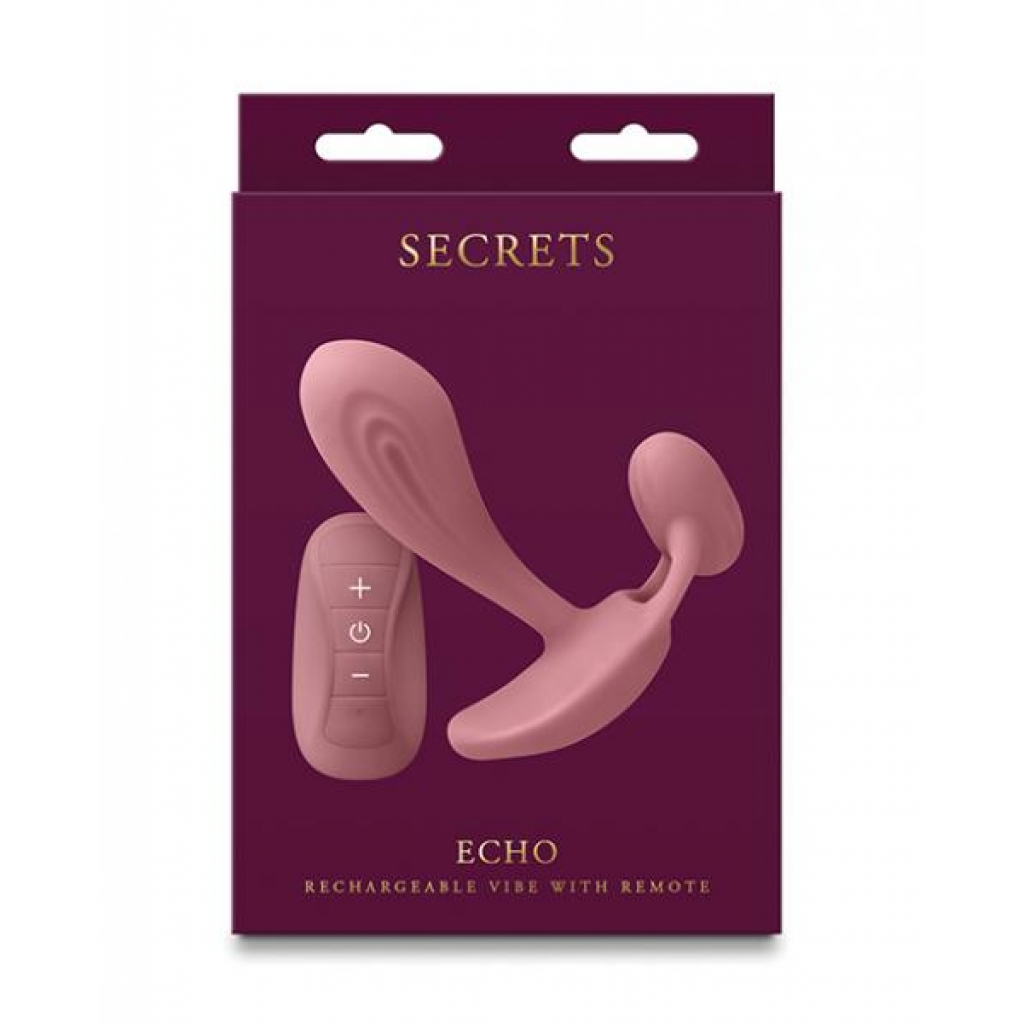 Secrets Echo - Dusty Rose - G-Spot Vibrators Clit Stimulators