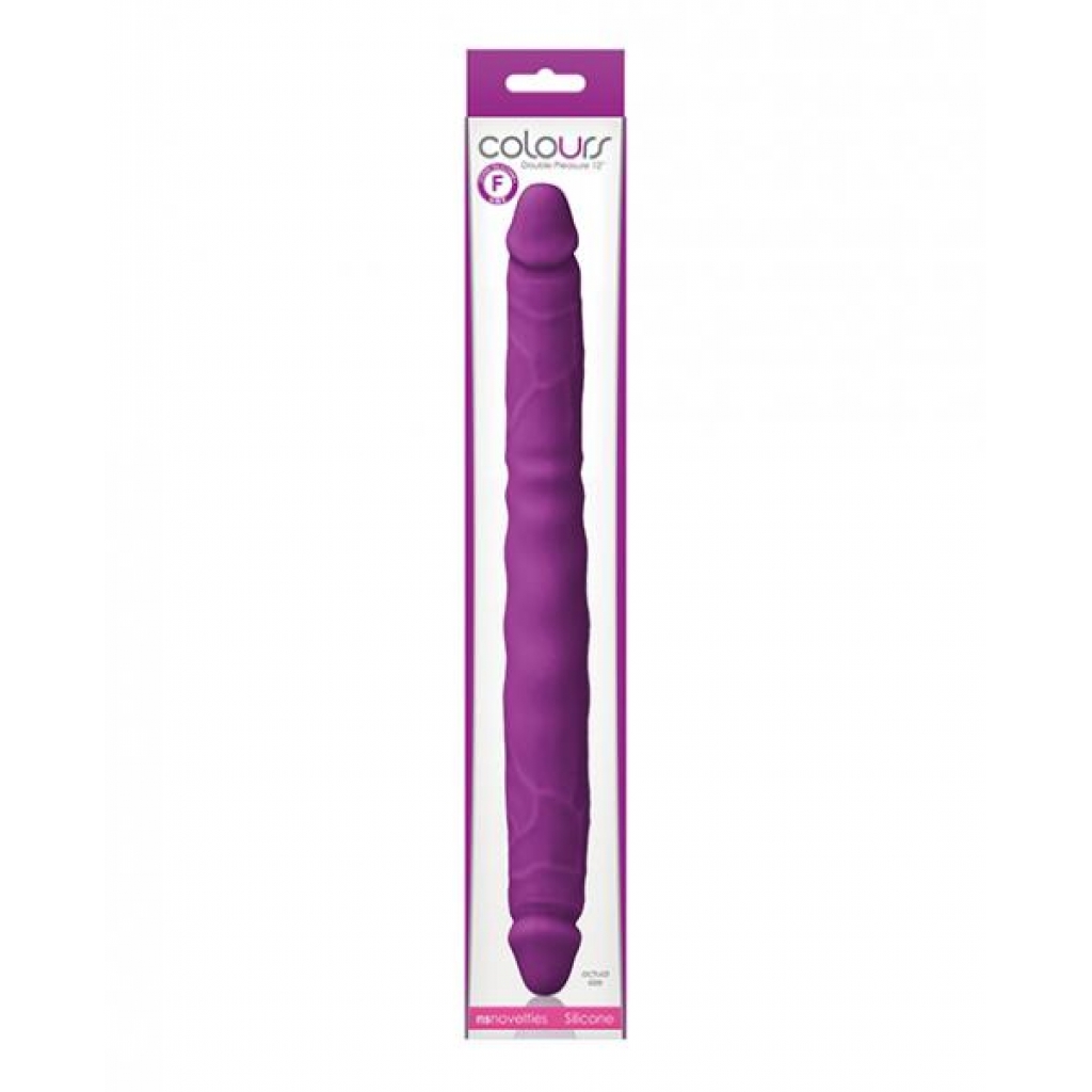 Colours Double Pleasures - Purple - Double Dildos