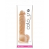 Colours Pleasures Silicone Dildo - Beige