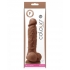 Colours Pleasures 5-Inch Silicone Dildo - Brown