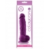 Coloursoft 5 inches Silicone Soft Dildo Purple - Realistic Dildos & Dongs