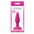 Colours Pleasures Mini Plug Pink - Anal Plugs