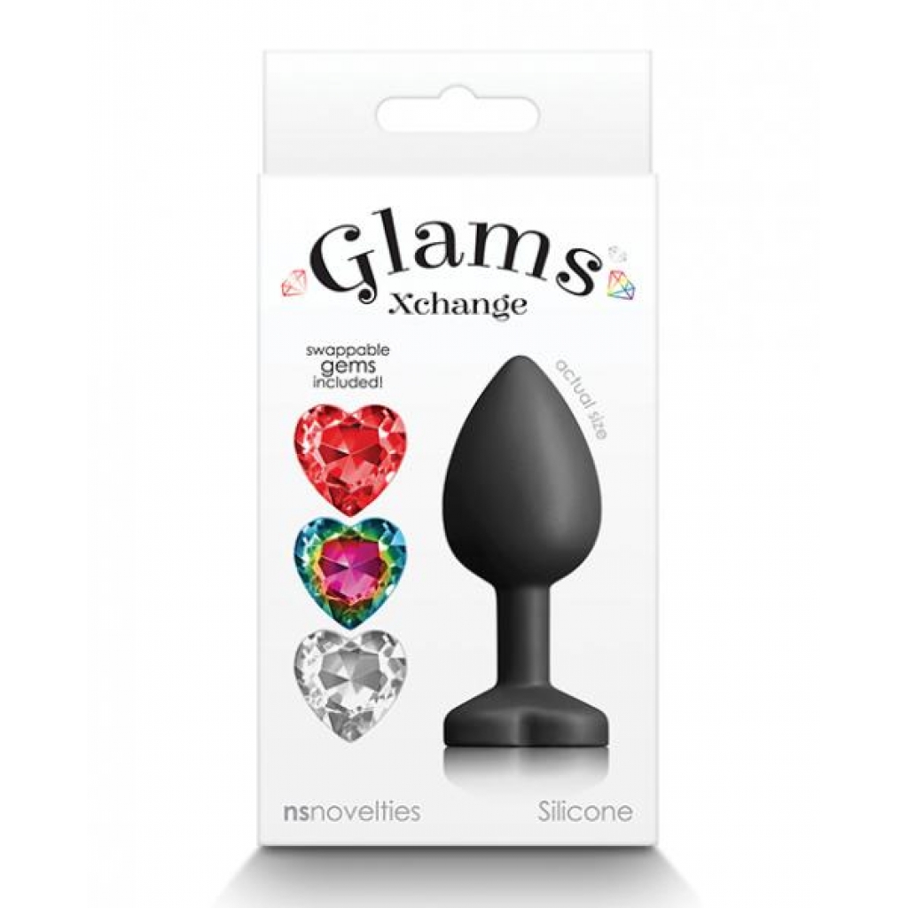 Glams Xchange Heart Gem - Small - Anal Plugs