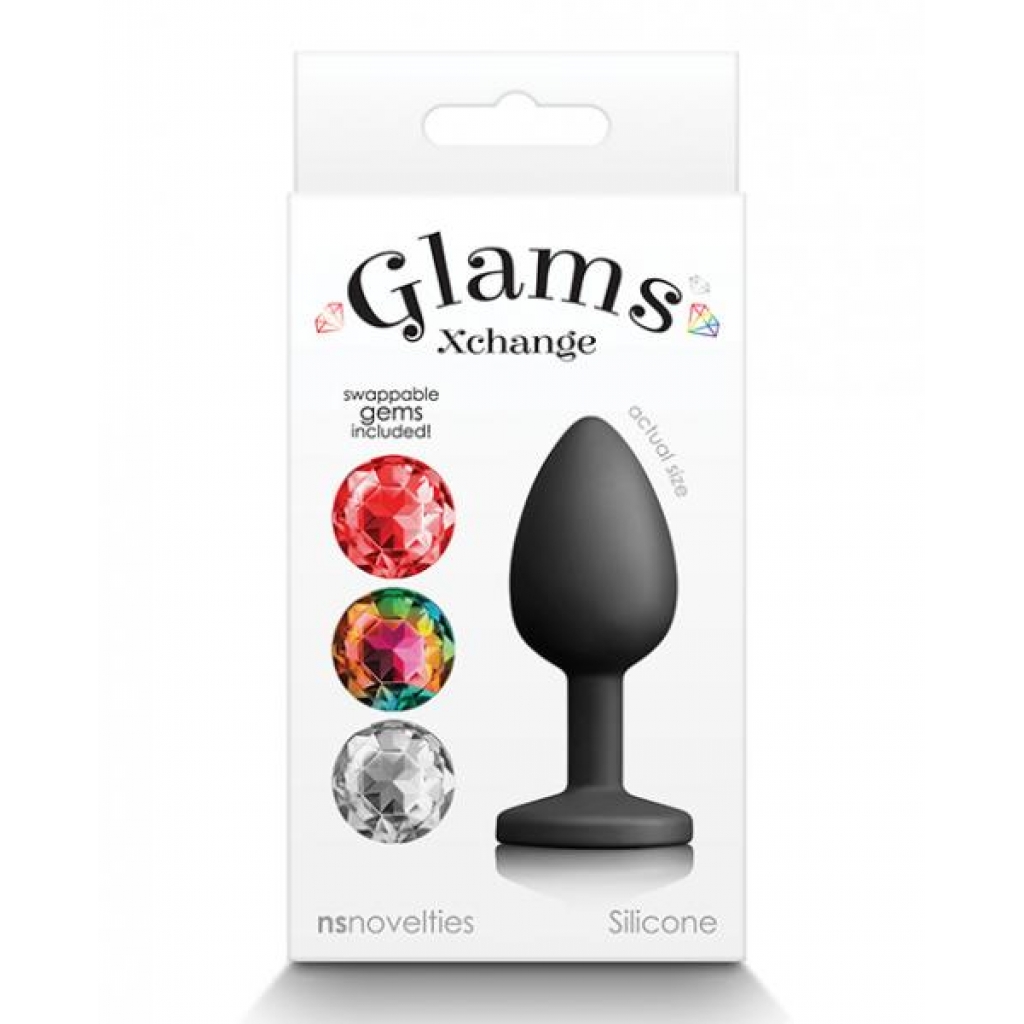 Glams Xchange Round Gem - Small - Anal Plugs